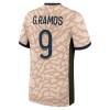 Paris Saint-Germain Goncalo Ramos 9 Fjerde 23-24 Jordan - Herre Fotballdrakt